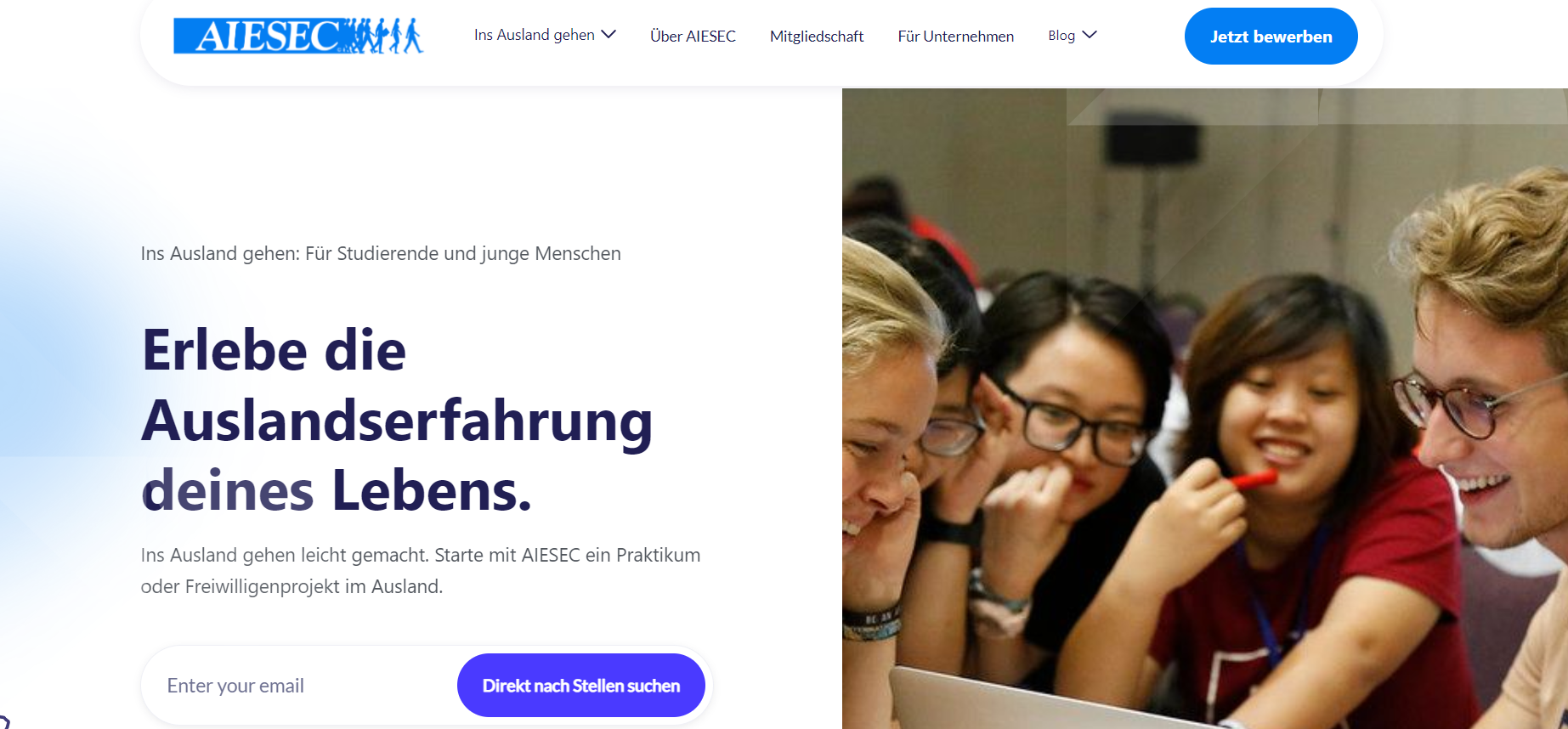 AIESEC - Beste Organisation für Leadership-Programme und interkulturelle Entwicklung in den USA
