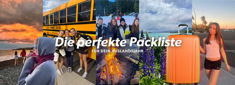 Was muss ich in mein Auslandsjahr alles mitnehmen?