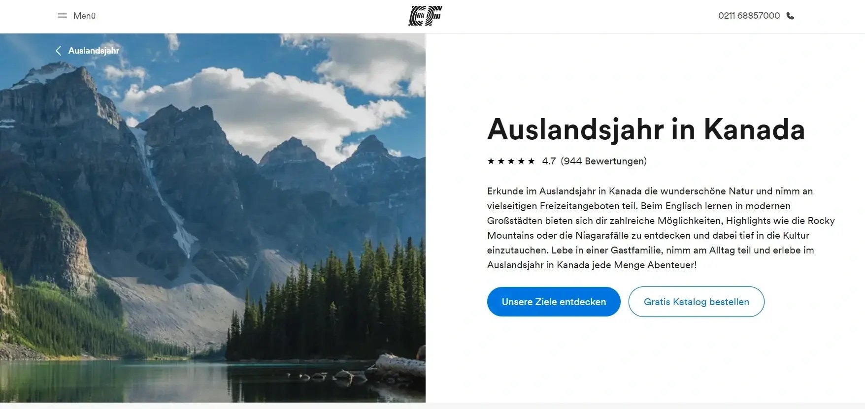 EF Education GmbH - Beste Organisation für IELTS- und TOEFL-Vorbereitungskurse in Kanada