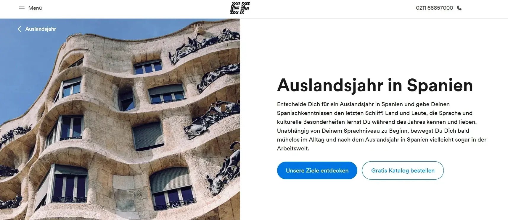 EF Education GmbH - Beste Organisation für Orientierung vor dem Studium in Spanien