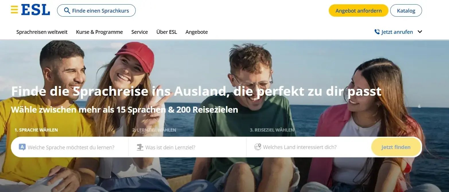 ESL Education GmbH- Beste Organisation für Schüleraustausch mit Outdoor- und Abenteuerfokus in England