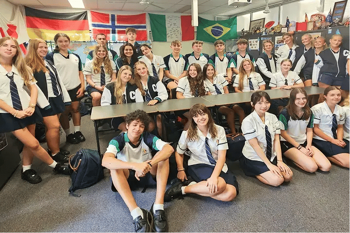 Gruppenfoto Australien Klassenbild