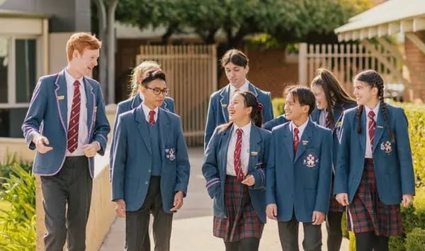 Gruppenfoto Australien spazieren