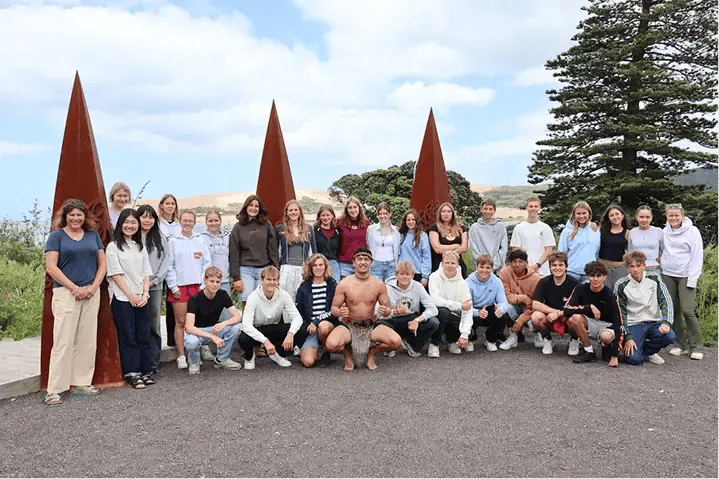 Gruppenfoto Neuseeland Maori