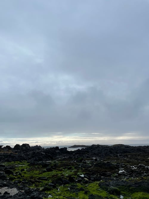 Landschaft und Himmel