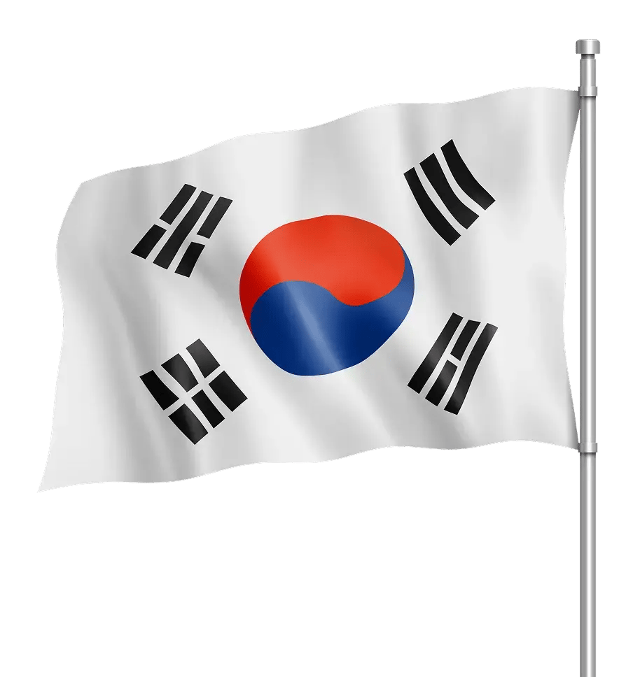KOREA Flagge 9 (1)