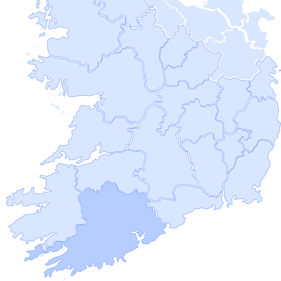 Cork - map