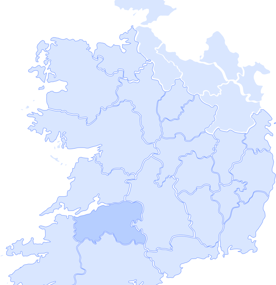 Limerick & der Südwesten - map