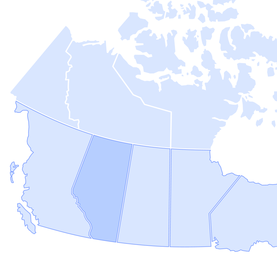 Alberta-map
