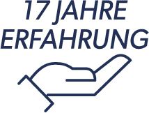 17 Jahre, Hand Icon