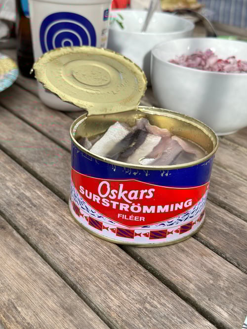 Eine Dose Surströmming
