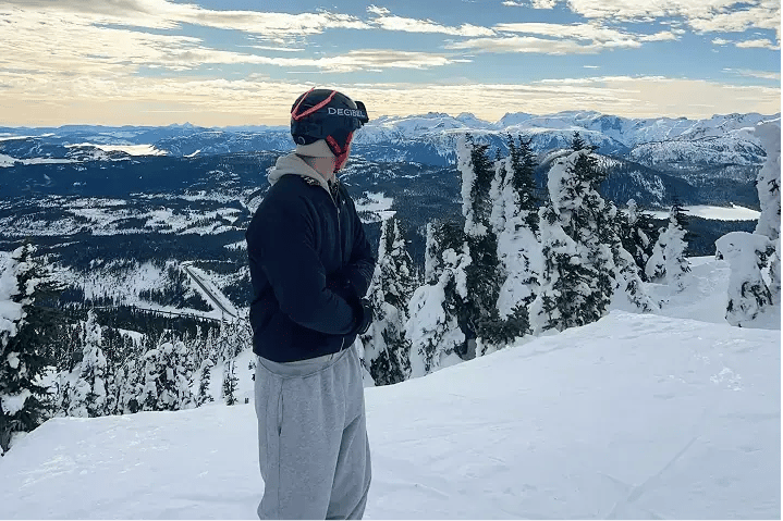 Schüler Kanada Ski Berg