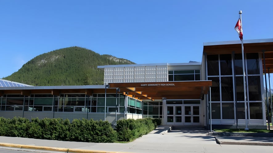 School Image - Banff Community High School