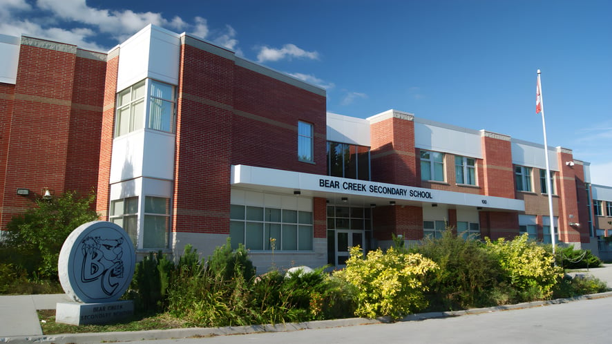 School Image - Bear Creek Secondary School