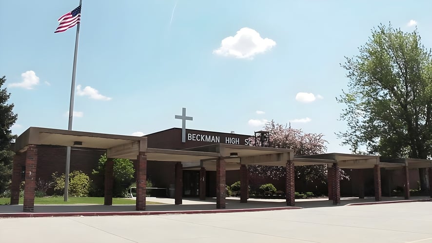 School Image - Beckman Catholic School 