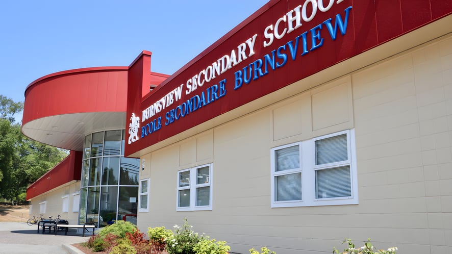 School Image - Burnsview Secondary School
