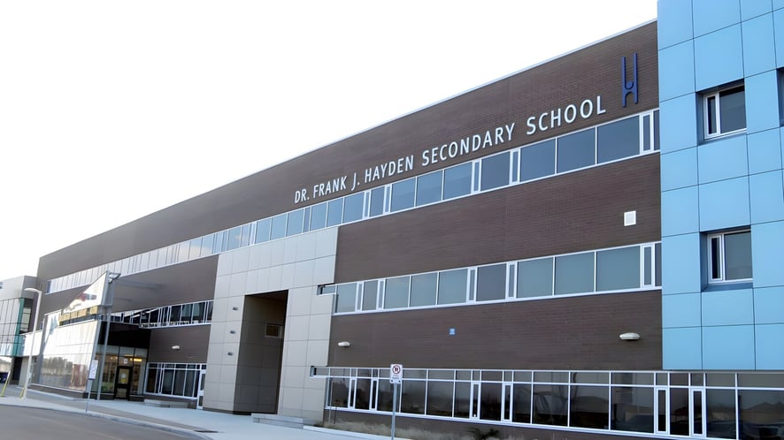 School Image - Dr. Frank J. Hayden Secondary School