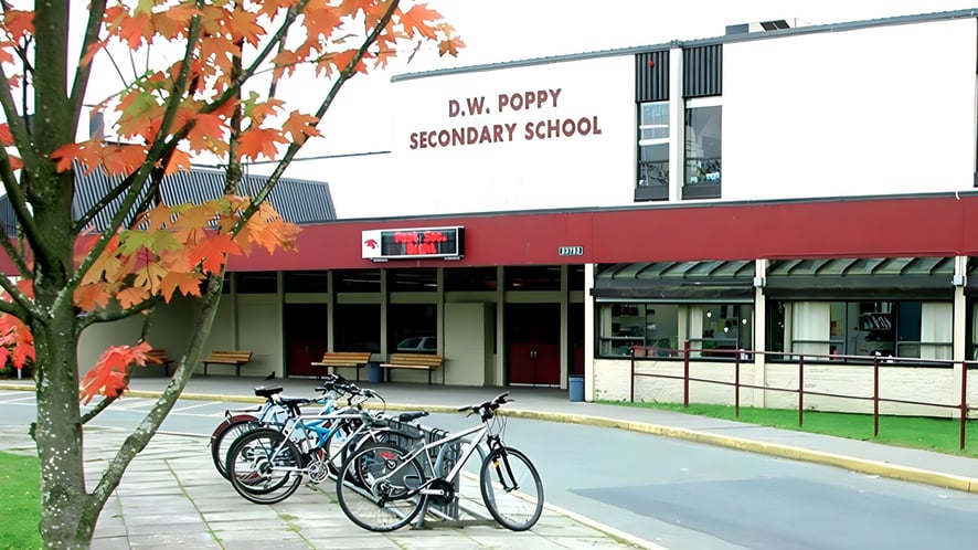 School Image - D.W. Poppy Secondary School