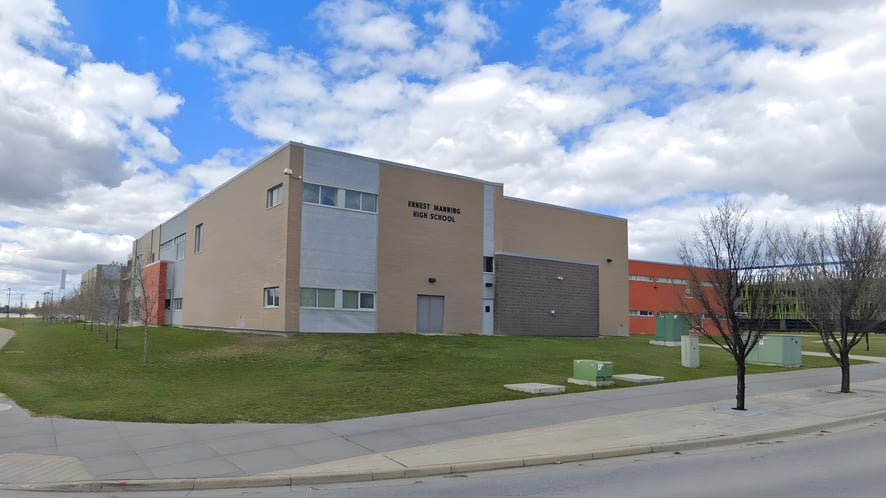 School Image - Ernest Manning High School