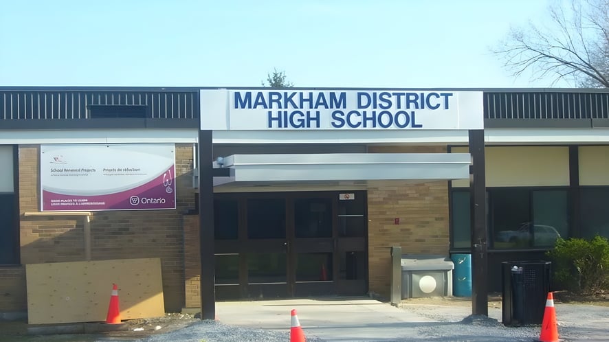 School Image - Markham District High School