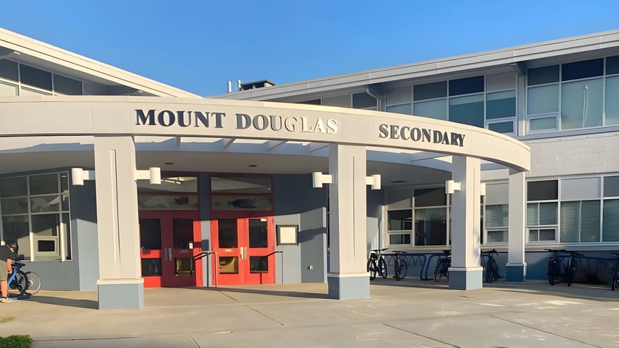 School Image - Mount Douglas Secondary School