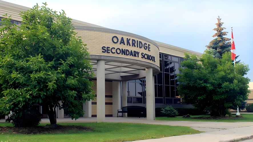 School Image - Oakridge Secondary School