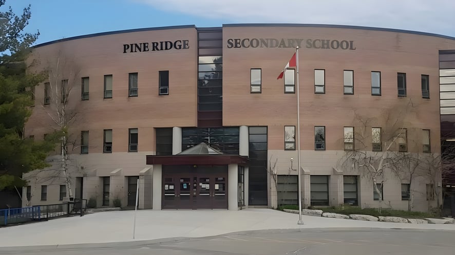 School Image - Pine Ridge Secondary School