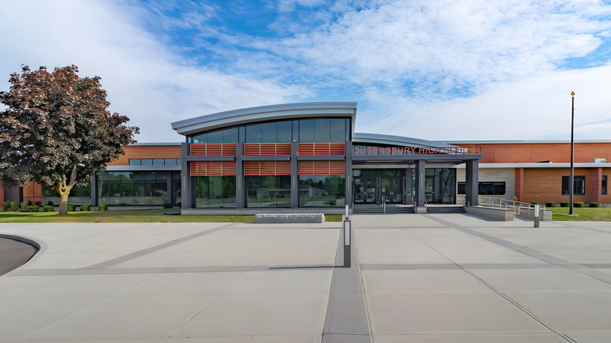 School Image - Queensbury High School