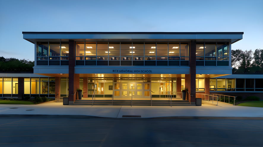 School Image - Rice Memorial High School 