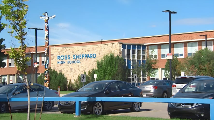 School Image - Ross Sheppard High School 