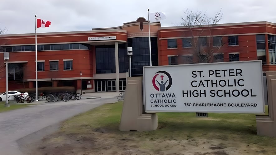 School Image - St. Peter Catholic High School