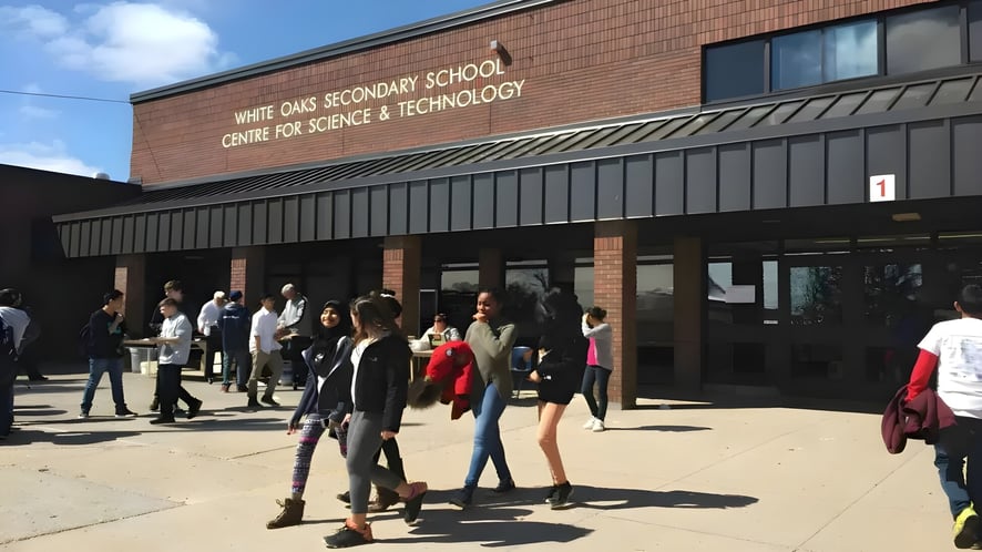 School Image - White Oaks Secondary School 