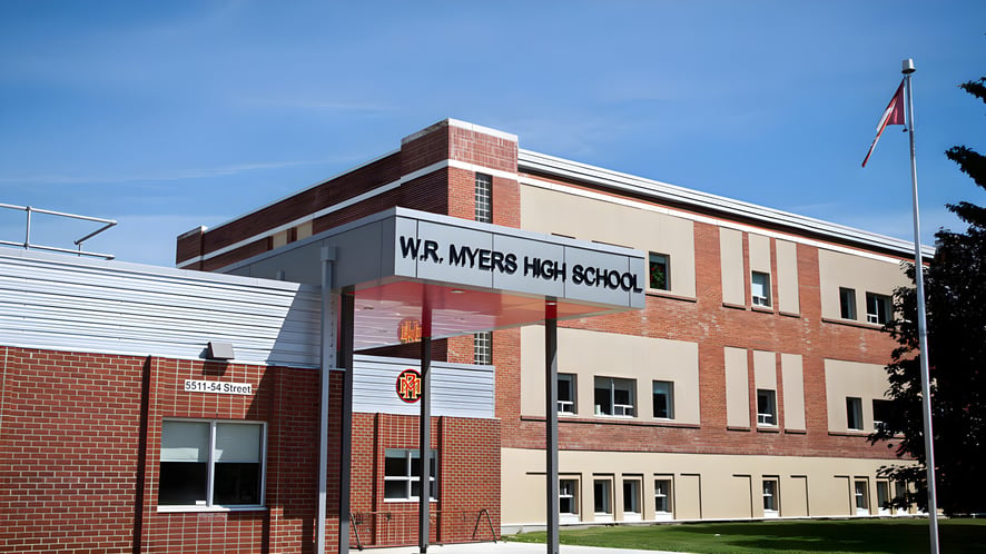 School Image - W.R Myers High School