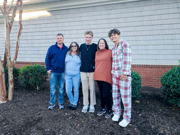 Yaroslav Chuchalin Gastfamilie