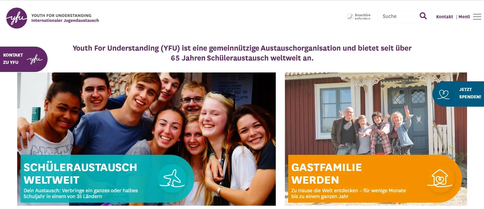 Youth For Understanding Komitee e.V. - Beste Organisation für Kurzzeit-Schüleraustausch mit Gastfamilie in Australien