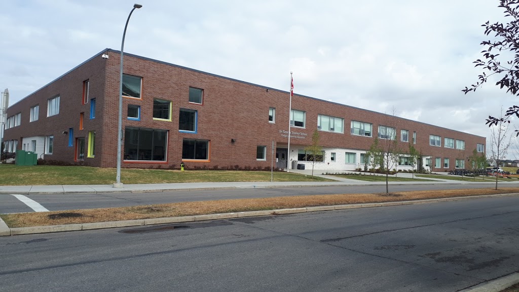 Ein Schulgebäude im Calgary Schuldistrikt