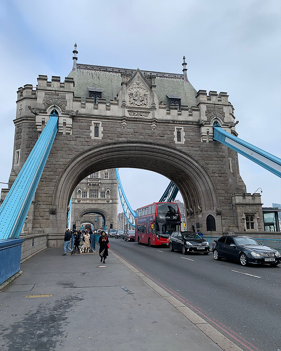 Die Tower Bridge in England